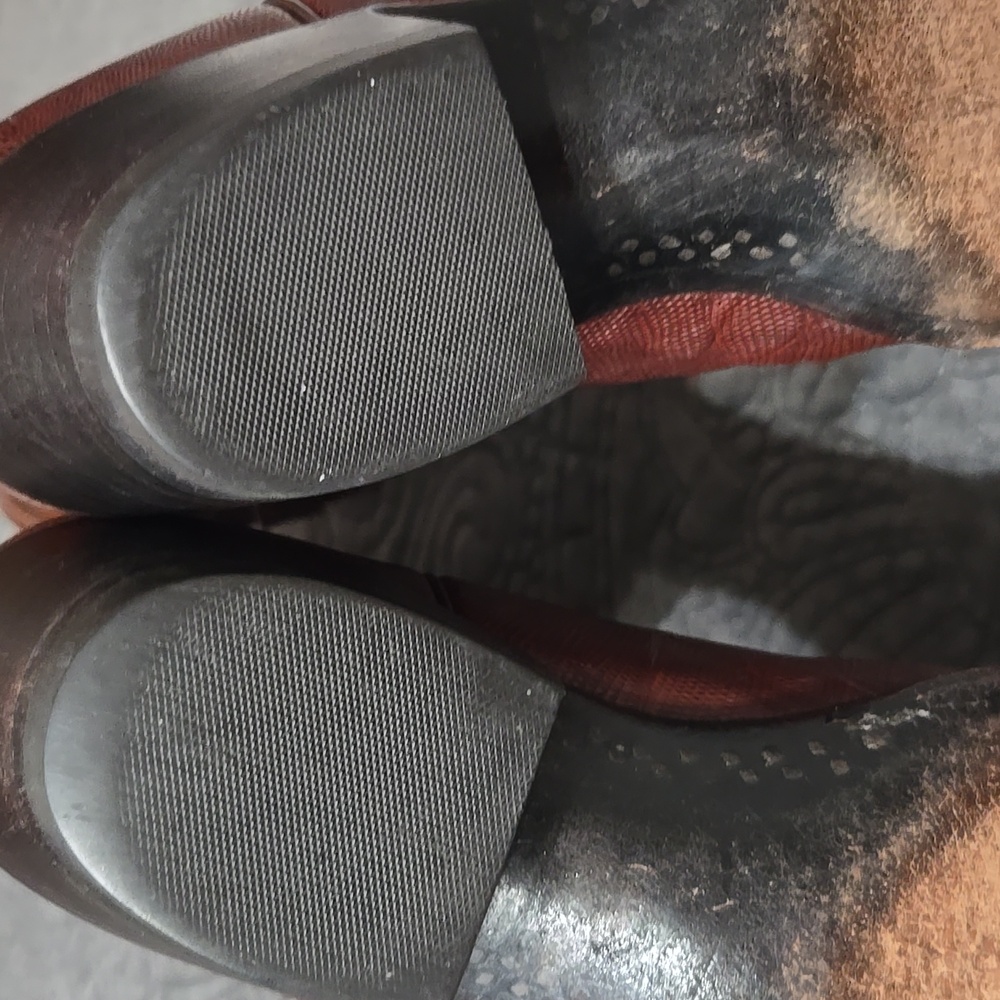 RARE VTG! Lucchese Classic Lizard Boots W/FREE 3D LEATHER WALLET TODAY ONLY! - Picture 12 of 16